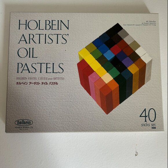 Holbein Artist Oil Pastels 40ct and 24ct packs - Picture 2 of 4